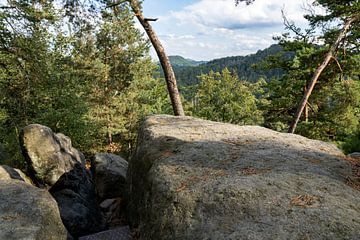 Großer Teichstein, Sächsische Schweiz - Raumberg und Hochhübel von Pixelwerk