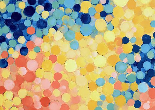 Bunter Kreis | Colour Burst von Wunderbare Kunst