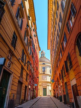 Genua stad in Italië van Mustafa Kurnaz