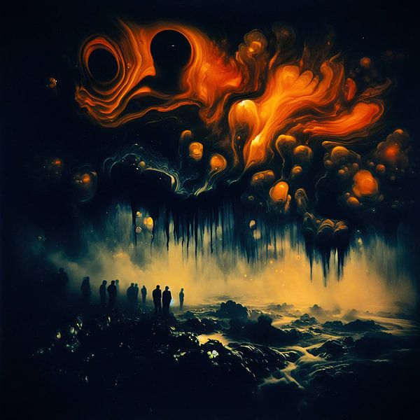 Abstractionnisme obscur par Transmutation Art