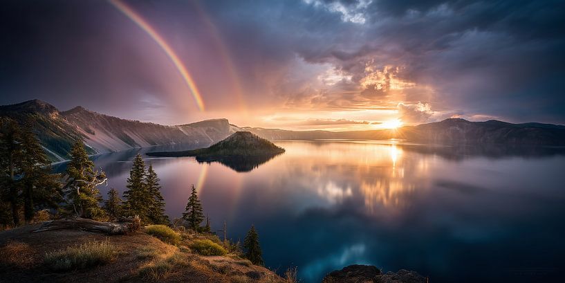 Letztes Licht der Ruhe von fernlichtsicht