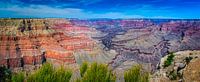 Panoramafoto van de Grand Canyon van Rietje Bulthuis thumbnail