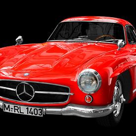 Mercedes Benz 300 SL Gullwing (W 198) van aRi F. Huber