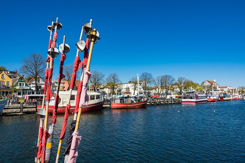 Fishing boats in Warnemuende by Rico Ködder