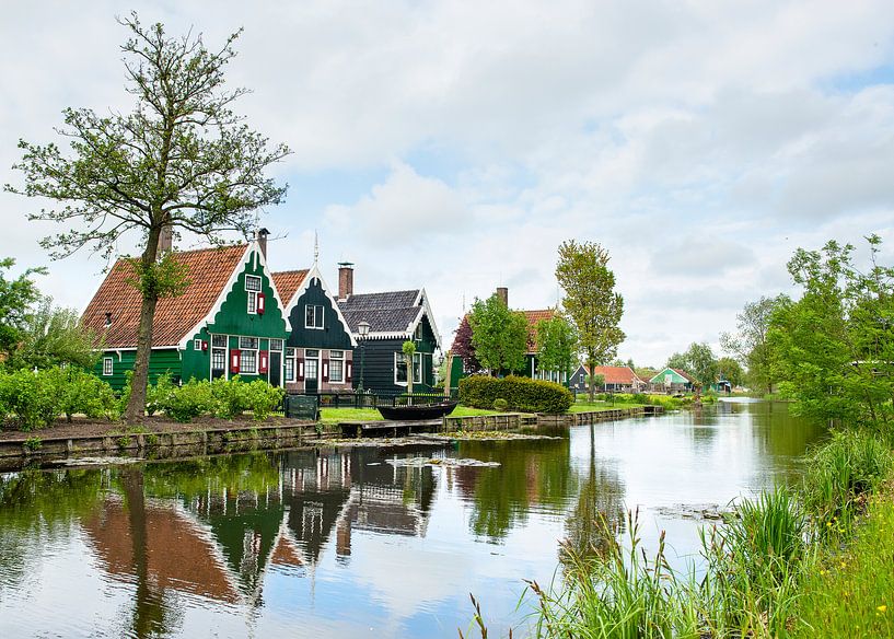 Niederländische Häuser in der Zaanse Schans von Elles Rijsdijk