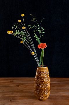 Stilleven Vintage flowers van Bo Scheeringa Photography