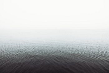 Nebliger See Kalter Morgen