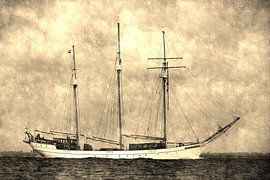 Old sailboat by Pieter van Dijken