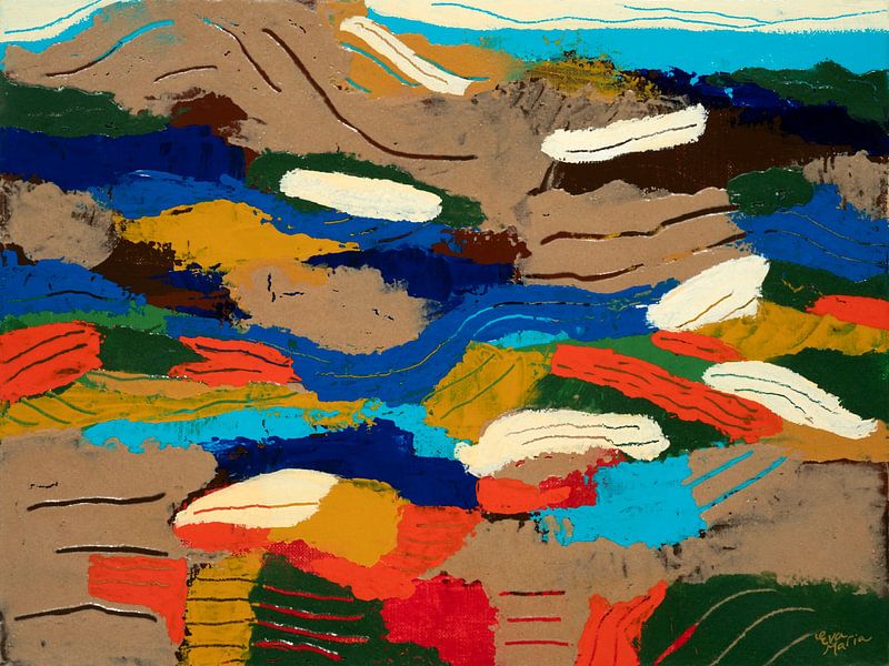 Die Schichten der Erde von ART Eva Maria
