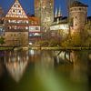 Nürnberg - Henkerturm, Henkerbrücke, Wasserturm und Weinstadel von t.ART