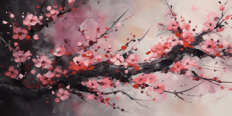Cherry Blossom Serenade 1 by Lisa Maria Digital Art 