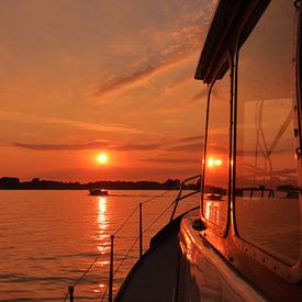 Reflections during sunset on the Kagerplassen'. by Capture the Moment 010