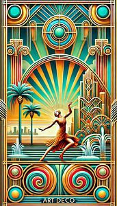 Elegant Dancing Woman