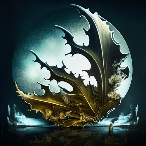 Mondbeschienene Zerbrechlichkeit von Vythryd Arts