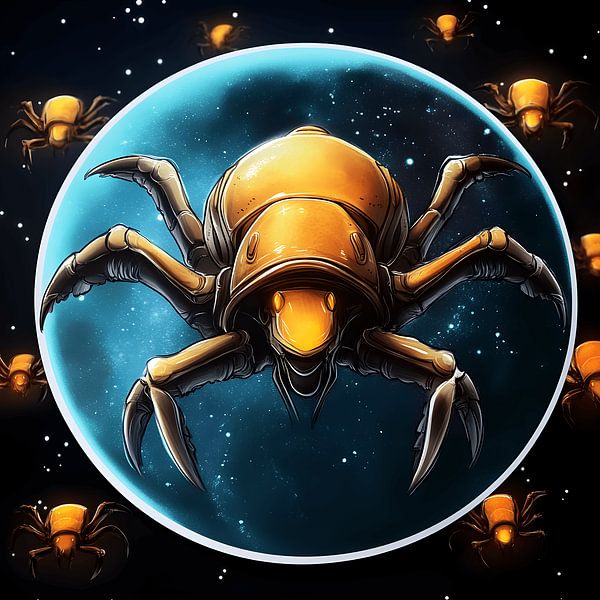 Scorpius Prime : Le Réveil de l'essaim par Vythryd Arts