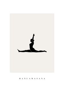 Yoga XIX von ArtDesign by KBK
