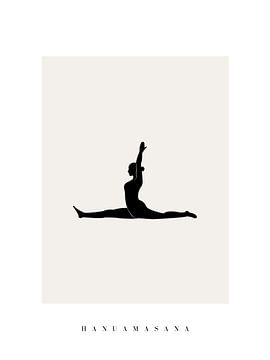 Yoga XIX von ArtDesign by KBK