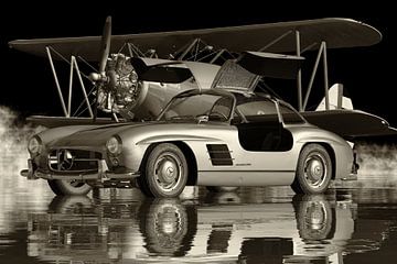 Der Mercedes 300 SL Flügeltürer - der König der Oldtimer von Jan Keteleer