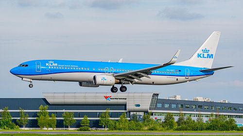 Avion de ligne Boeing 737-900 de KLM.