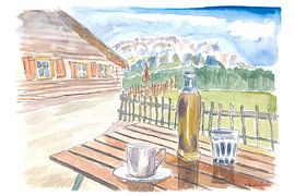 Mountain hikes with refreshment break at the hut by Markus Bleichner