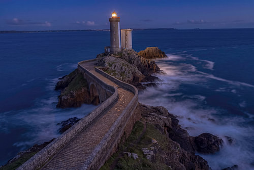 Le Petit Minou dans la nuit — Bretagne sur Didier Laurent