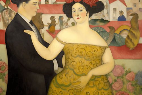 Klimt meets Botero