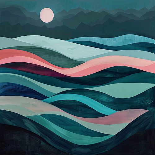 Abstract landschap