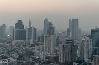 Skyline von Bangkok von Bart van Lier Miniaturansicht