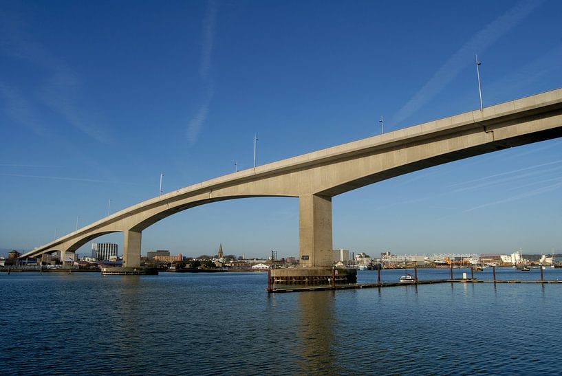 Itchen Bridge Southampton van Richard Wareham