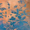 Modern Scandinavisch botanisch landschap van Mad Dog Art