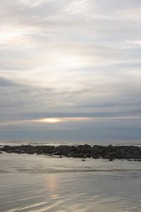 Meereswolken und Sonnenuntergang von Karijn | Fine art Natuur en Reis Fotografie