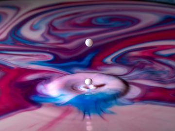 Druppels in kleur van Aandenken in Beeld
