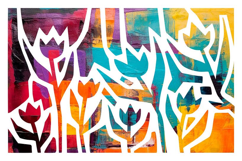 Flower Art by Harry Hadders Design