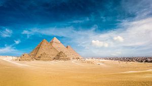 Great Pyramids of Giza sur Günter Albers