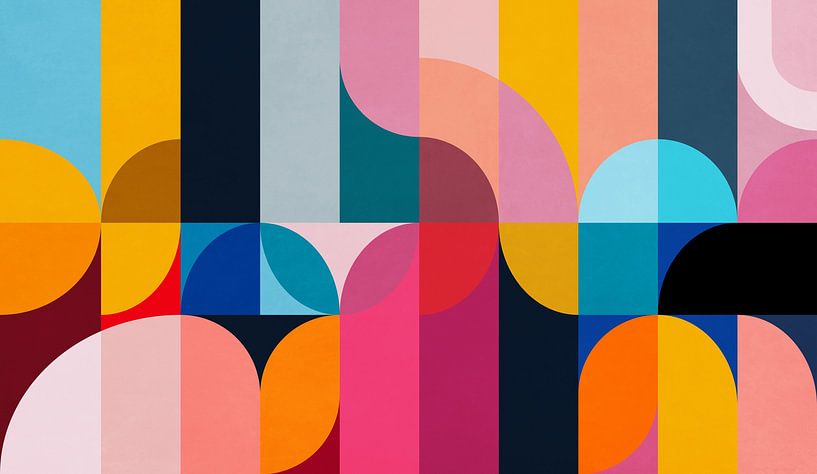 Colorful Paths 1 by Georgia Chagas