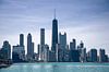 Chicago Skyline van VanEis Fotografie thumbnail