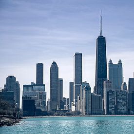 Chicago Skyline by VanEis Fotografie