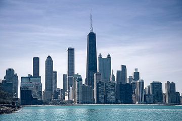 Chicago Skyline van VanEis Fotografie
