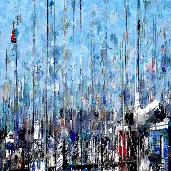 Ship masts by Kay Weber