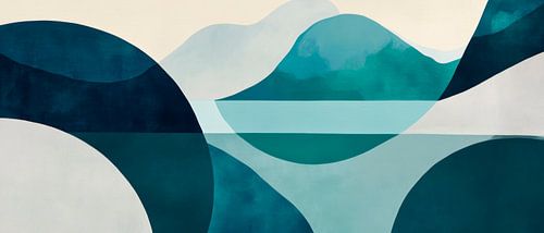 Abstract landschap