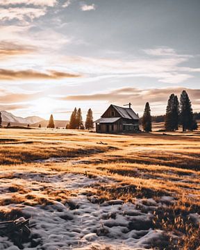 Sunrise in Montana by fernlichtsicht