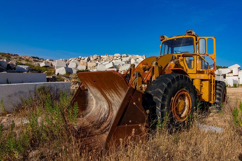 old shovel by Mark Lenoire