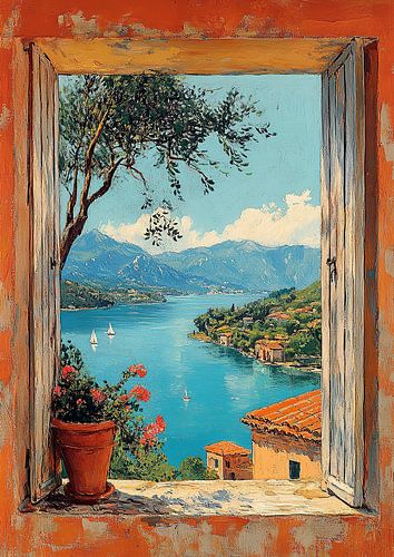 Matisse inspires Open Window See by Niklas Maximilian