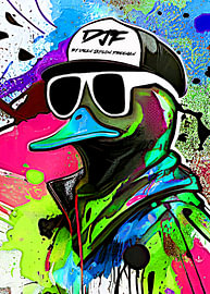 Der Superentenmann von DJF by Dean Jayson Freeman Art | Level Up your Home