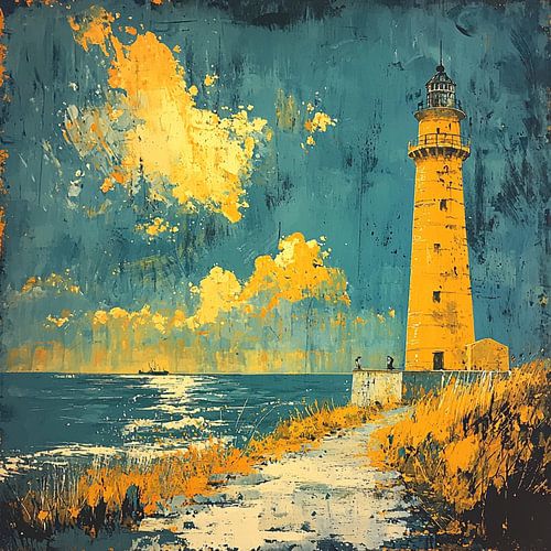 Lighthouse of sketch