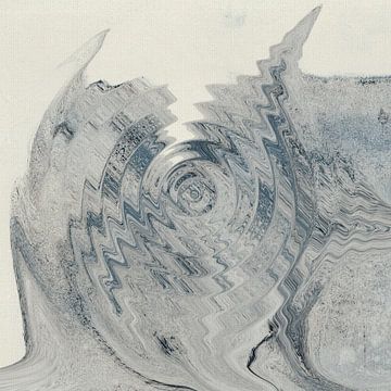 Scandinavian nature. Abstract water reflections by Dina Dankers