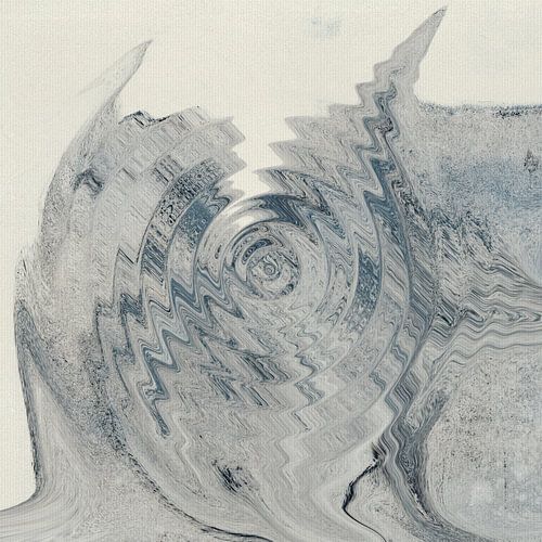 Scandinavische natuur. Abstracte waterreflecties