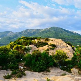 Landschaft Albanien von Mirjam Van Houten