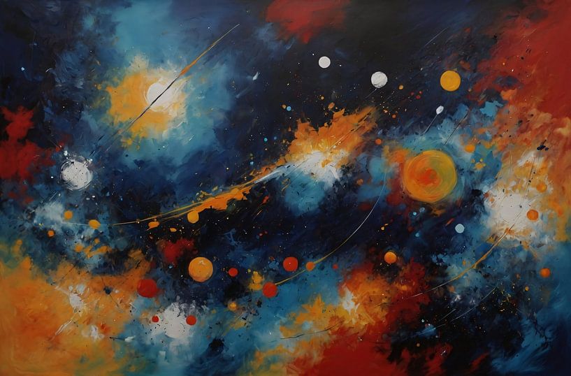 Dans der Kleuren in Kosmisch Licht van Art & Soul Creations