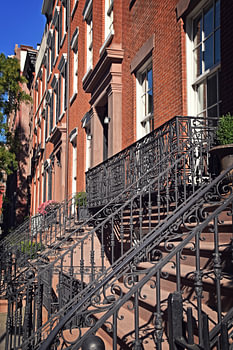 Straat in Manhattan, New York